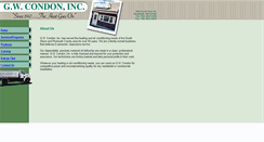 Desktop Screenshot of gwcondon.com